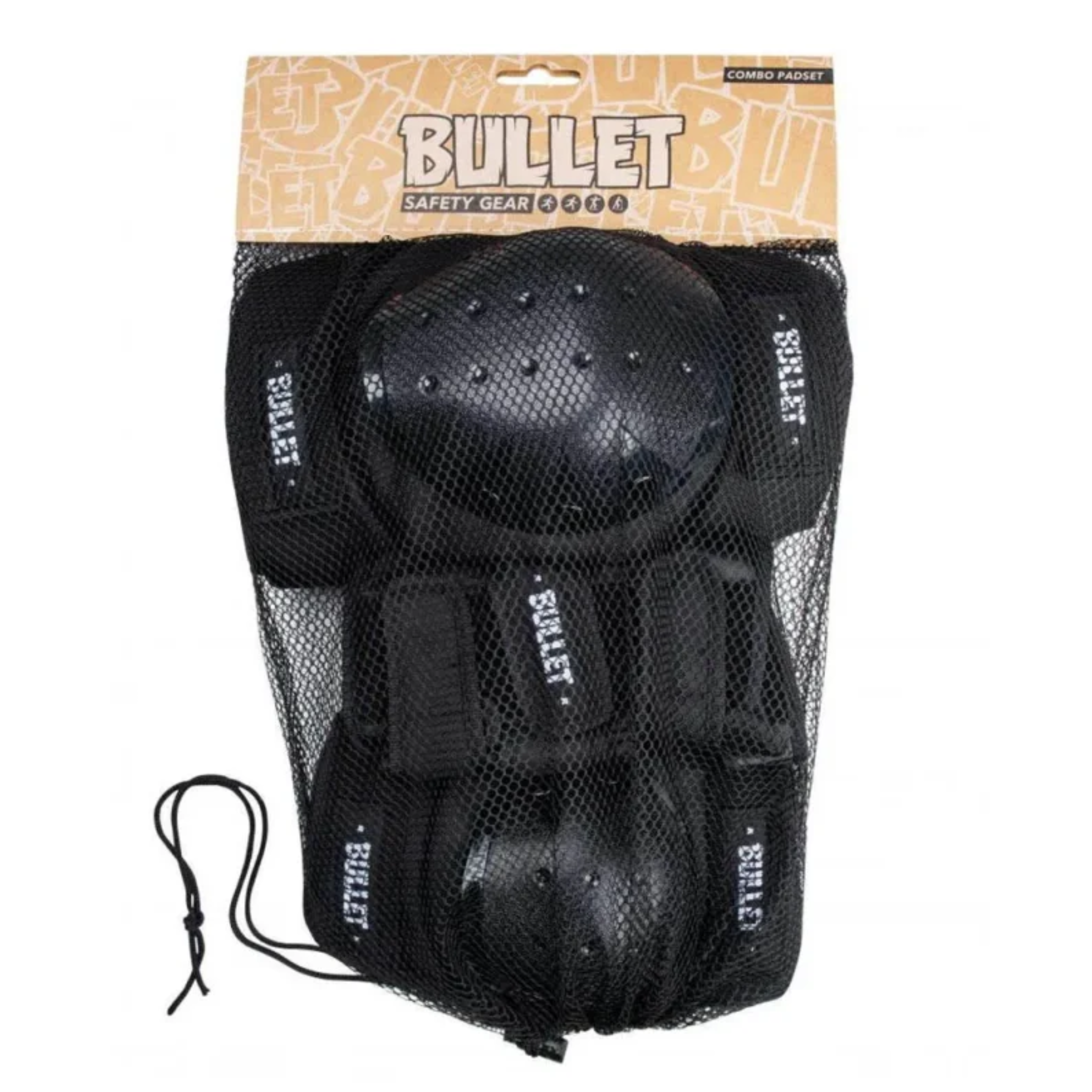 Pack de 3 Protections Adulte BULLET Black