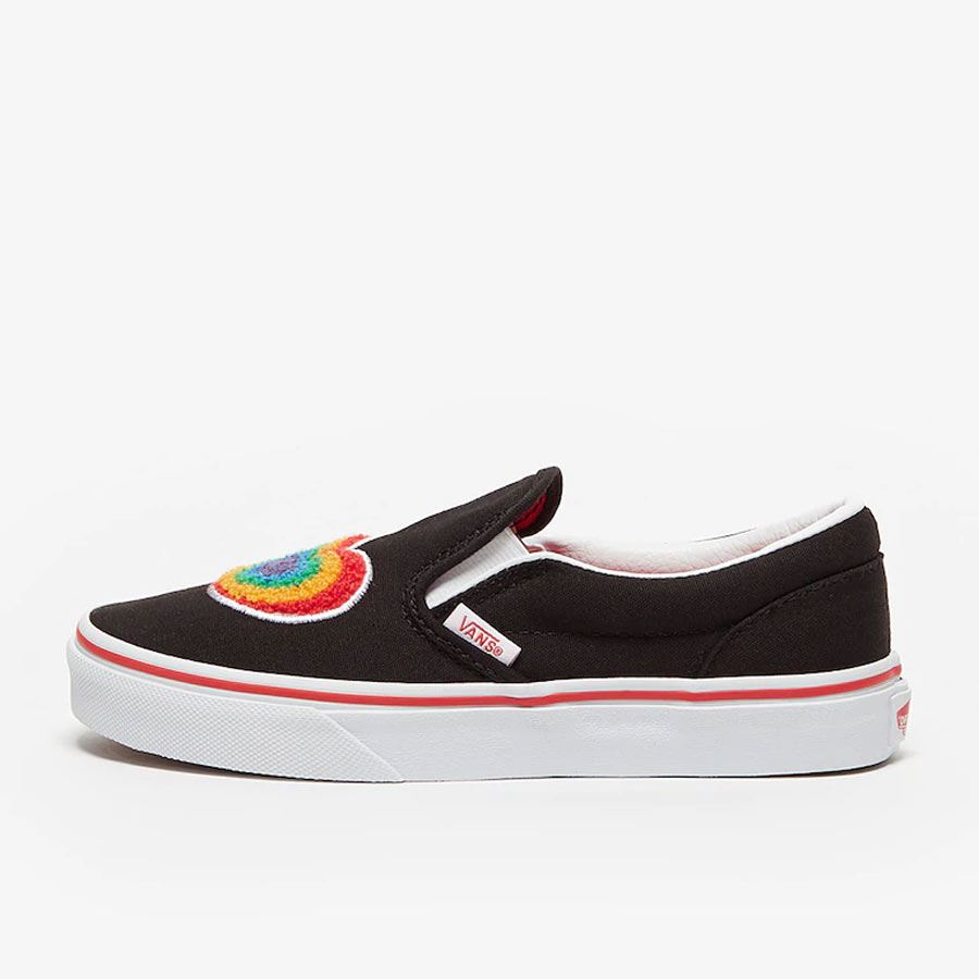 vans slip on enfant noir