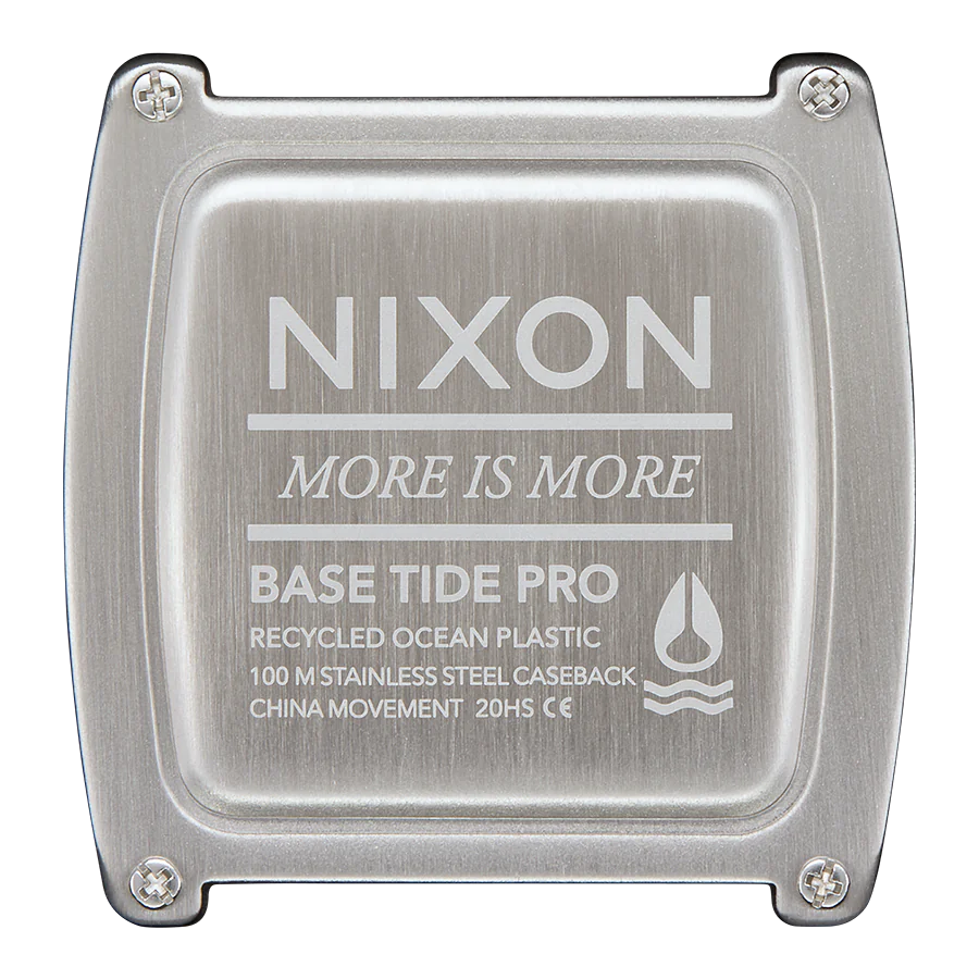 Montre NIXON Base Tide Pro Noir/Vert Positif