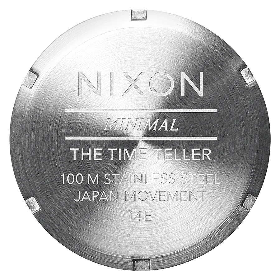 Montre NIXON Time Teller Noir/Argent