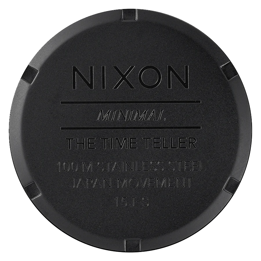 Montre NIXON Time Teller Noir mat/Doré