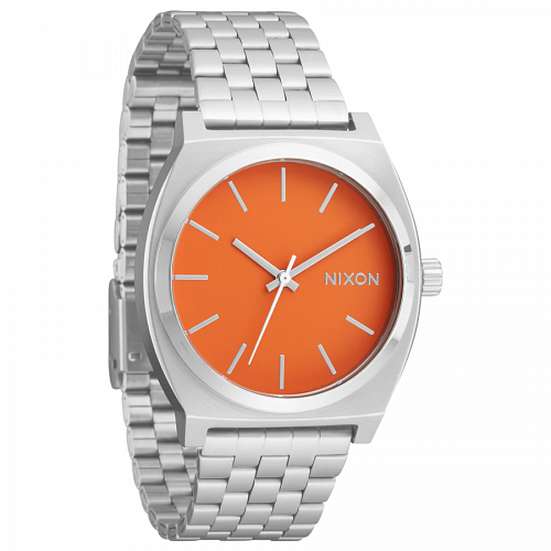 Montre NIXON Time Teller Orange/Argent